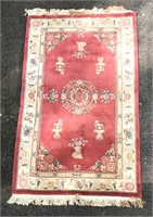 Pink oriental rug