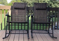 Rocking lawn chairs. Bidding on one Times qty