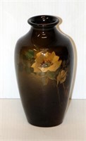 Weller Louwelsa Vase Brown Floral Art Pottery 319