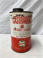 Castrol castraulic HD brake fluid quart tin