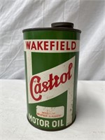 Wakefield Castrol XL medium quart oil tin