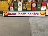 Shell home heat centre light box approx 245 x 20cm