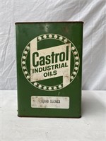 Castrol industrial oil liquid solvex 1 gallon tin