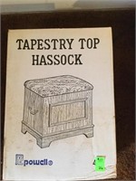 Tapestry top bench new in box