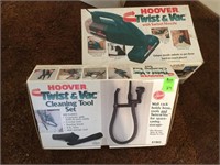 Hoover twist in back with cleaning tool set