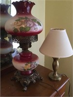 Two decorative plug-in lamps