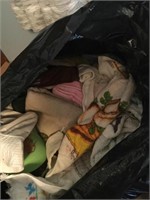 Large bag of miscellaneous towels