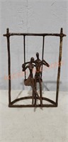 Danya B™ Couple On A Swing Bronze Sculpture