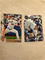 20 Topps oPening Day DeGrom & Yelich
