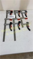 6 Bessey Clamps