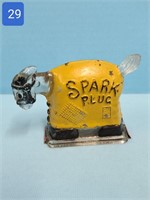 Spark Plug Horse Glass Candy Containers