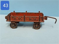 C.P.R.R. Cast Iron Rail Wagon