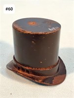 Lincoln High Hat Cast Iron Bank