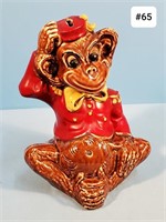 Organ Grinder's Monkey Ceramic Bank