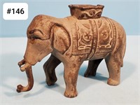 Elephant w/ Hoda Cast Iron Bank