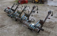 Allied 14Ft 3Pt 4-Row Cultivator, Danish Tooth