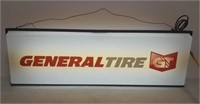 DS General Tire light up sign