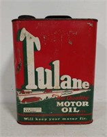 Tulane 2 gallon oil can
