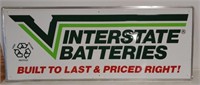 SST Inerstate Batteries embossed sign