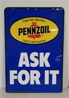 DST Pennzoil sign