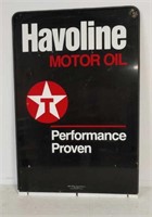 DST Havoline oil sign