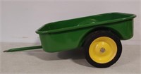 Pull behind pedal tractor wagon