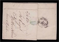 Germany Stamps Bayern 5A on 1862 Folded Letter