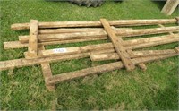 2-16' wooden farm gates, as is