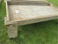 4'x8' feed bunk - ?raised garden bed