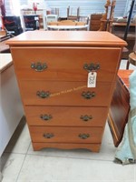small maple chest of 4 drawers, 26"wx38"h
