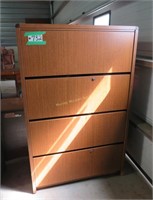 4 drawer legal filing cabinet (pressboard), 36"w