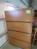 4 drawer legal file cab, matches lot 732