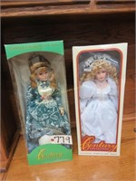 2 Century porcelain dolls