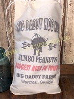 Big Daddy Hog Nuts cotton sack