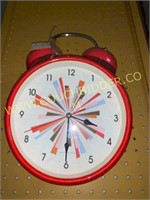Retro Sterling & Noble alarm style wall clock