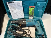 Makita 2 speed hammer drill with bits