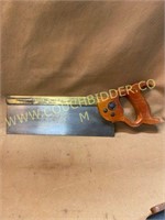 Tyzack sons & Turner brass top rail miter saw