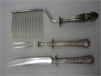 Three piece sterling silver cutlery set!