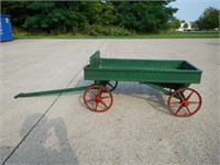 Antique Wood Coaster Wagon!