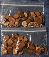 LOT - 200 WHEAT CENTS