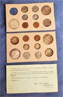 LOT - TARNISHED 1955 PROOF COINS