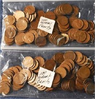 LOT - 200 WHEAT CENTS