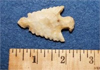 NATIVE AMERICAN SERATED POINT OR EFFIGY?