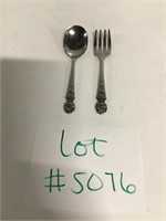 Children’s fork and spoon