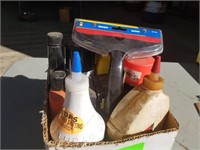 Various Vehicle Fluids, With Squeegee