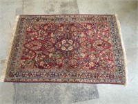 Antique Hand Crafted Oriental Rug - Great Size!