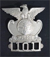 Metal Scottsbluff Nebraska Police Badge