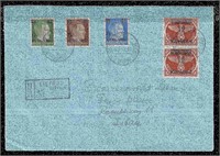 Kurland Stamps #1, 2, 3, 4A on FDC CV $310