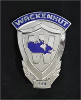 Metal Wackenhut Security Badge