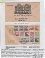 Philippines Stamps #N12-N25 on Cover, Postally Use